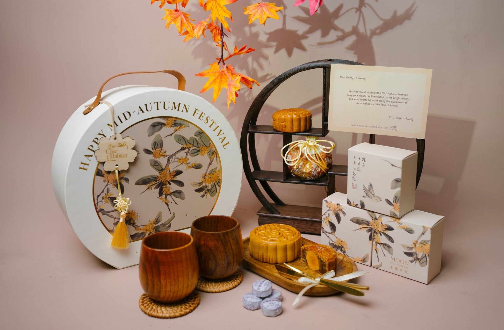 花好月圆 | Abundant Bloom - Personalized Gift - The Chic Habitat