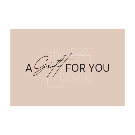 Best Gift (Card) Ever - Personalized Gift - The Chic Habitat