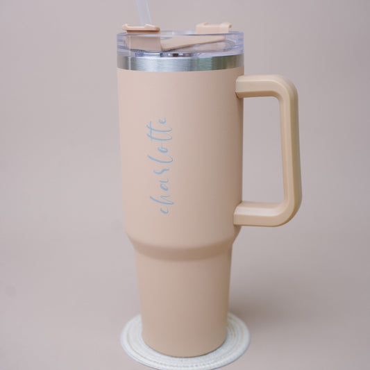 Magnolia Tumbler - Personalized Gift - The Chic Habitat