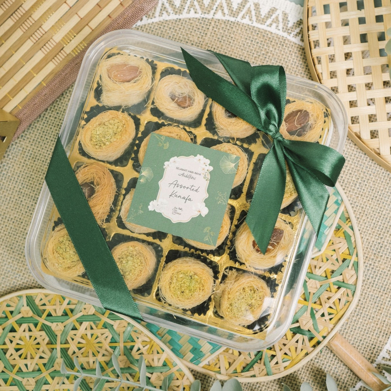 RAYA 2025 | Assorted Kunafa - Personalized Gift - The Chic Habitat