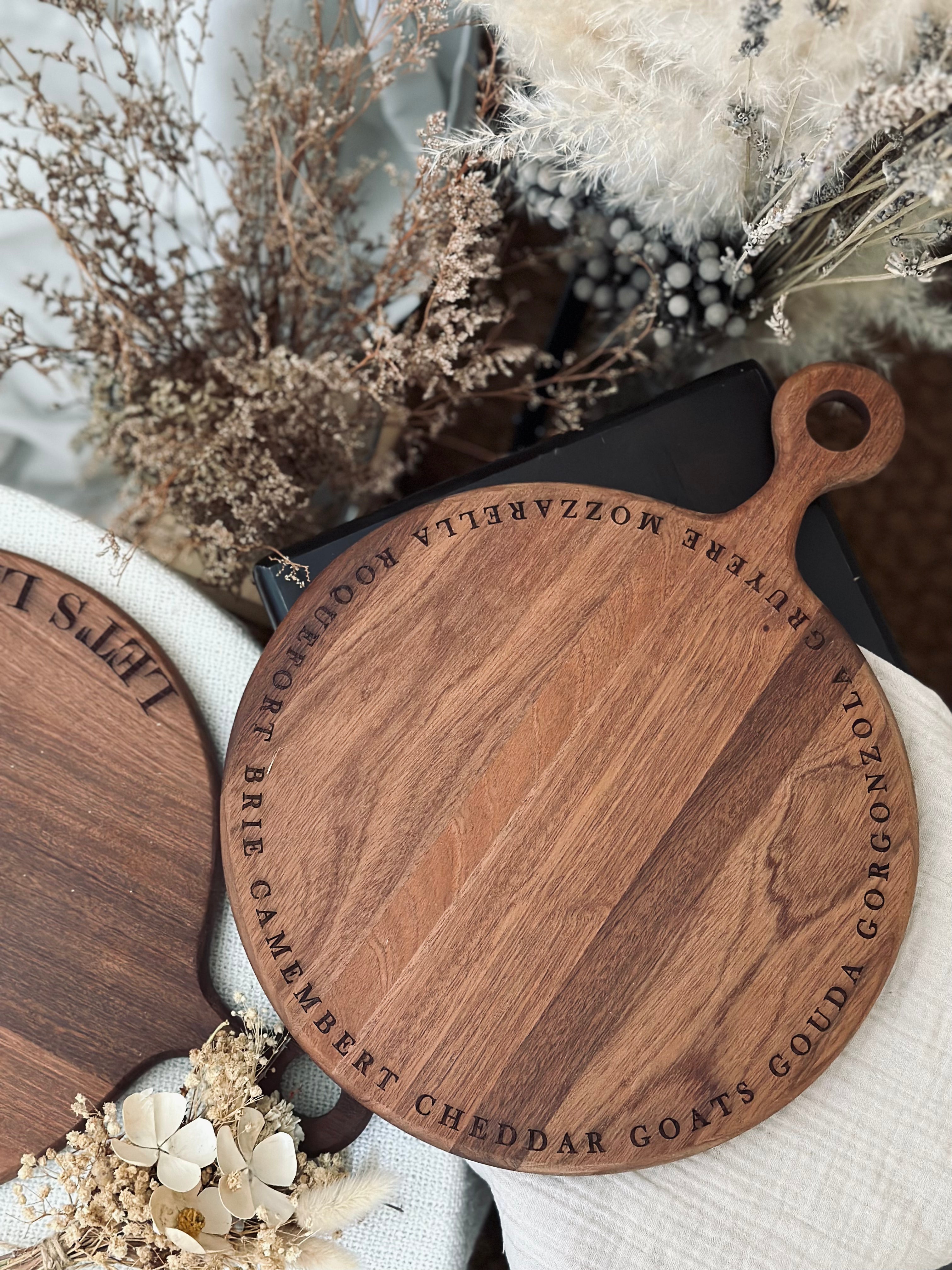 Personalized Gift - Pizza/ Cheese Board – The Chic Habitat