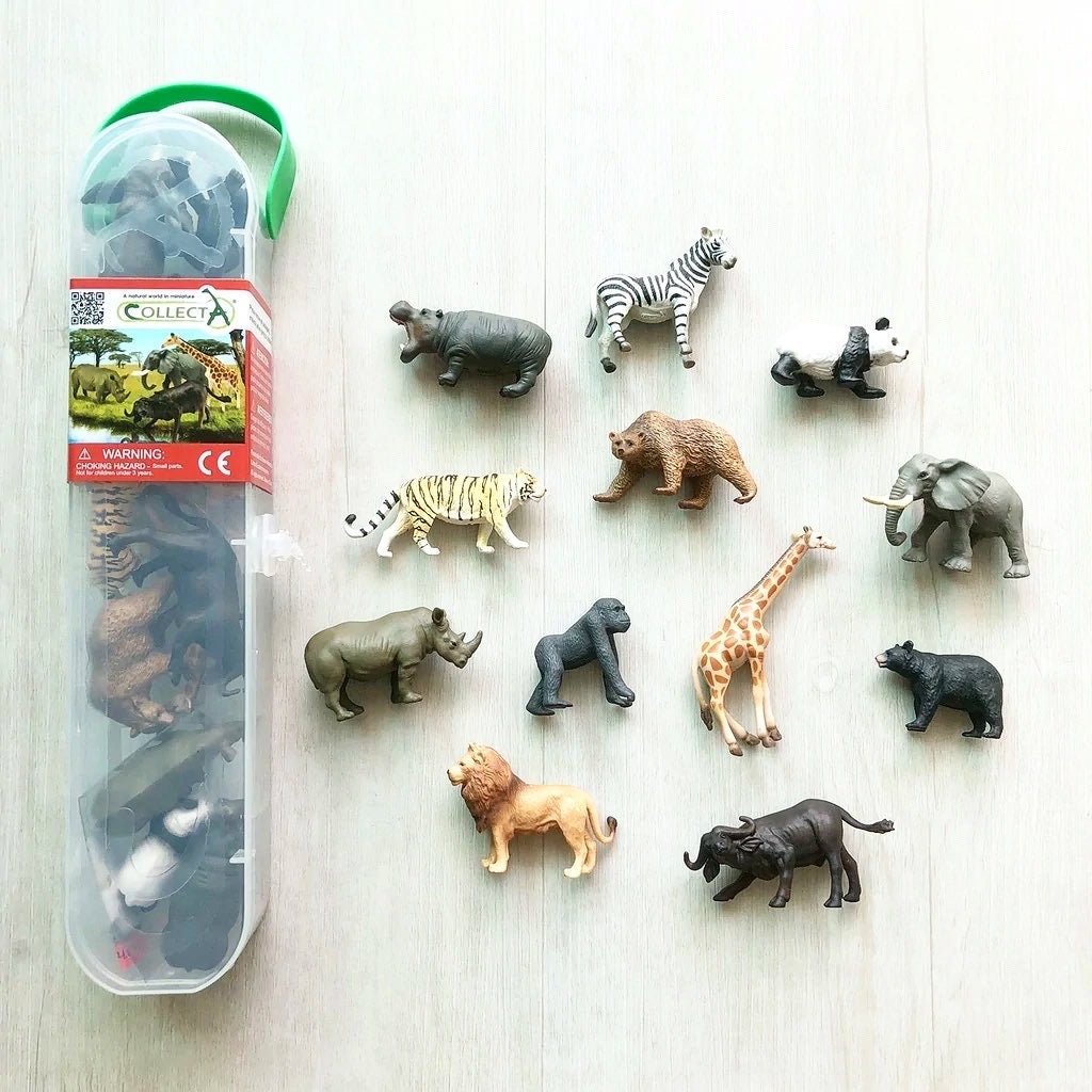 CollectA | Mini Wildlife Set (12 pcs) - The Chic Habitat